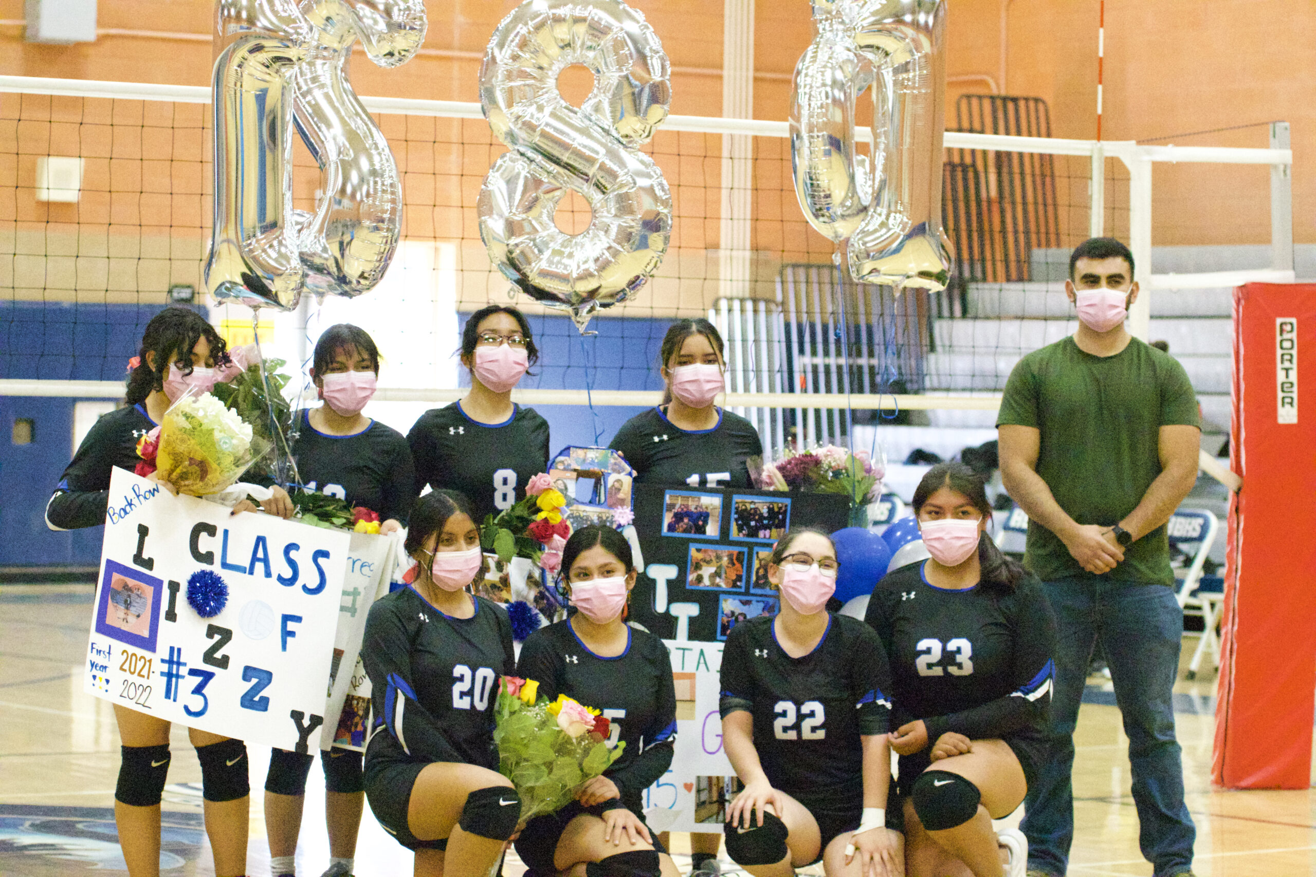 Girls Varsity Volleyball League Champs End Their Season
