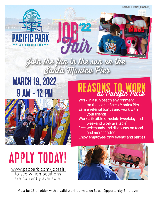 Santa Monica Pier Job Fair