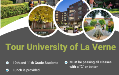 Gear Up Field Trip to the University of La Verne